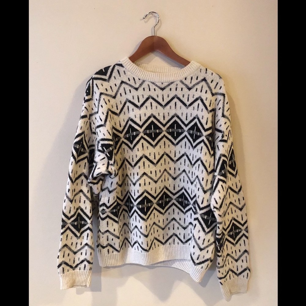 Vintage Oversized Chunky Knit Sweater